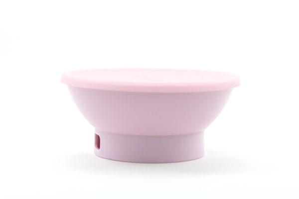 Bowl with Lid (Pink)